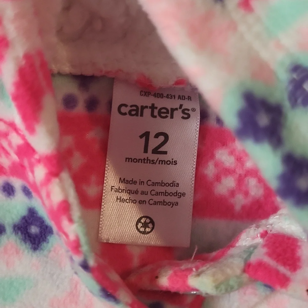 Carter's Patterned Fleece Jacket